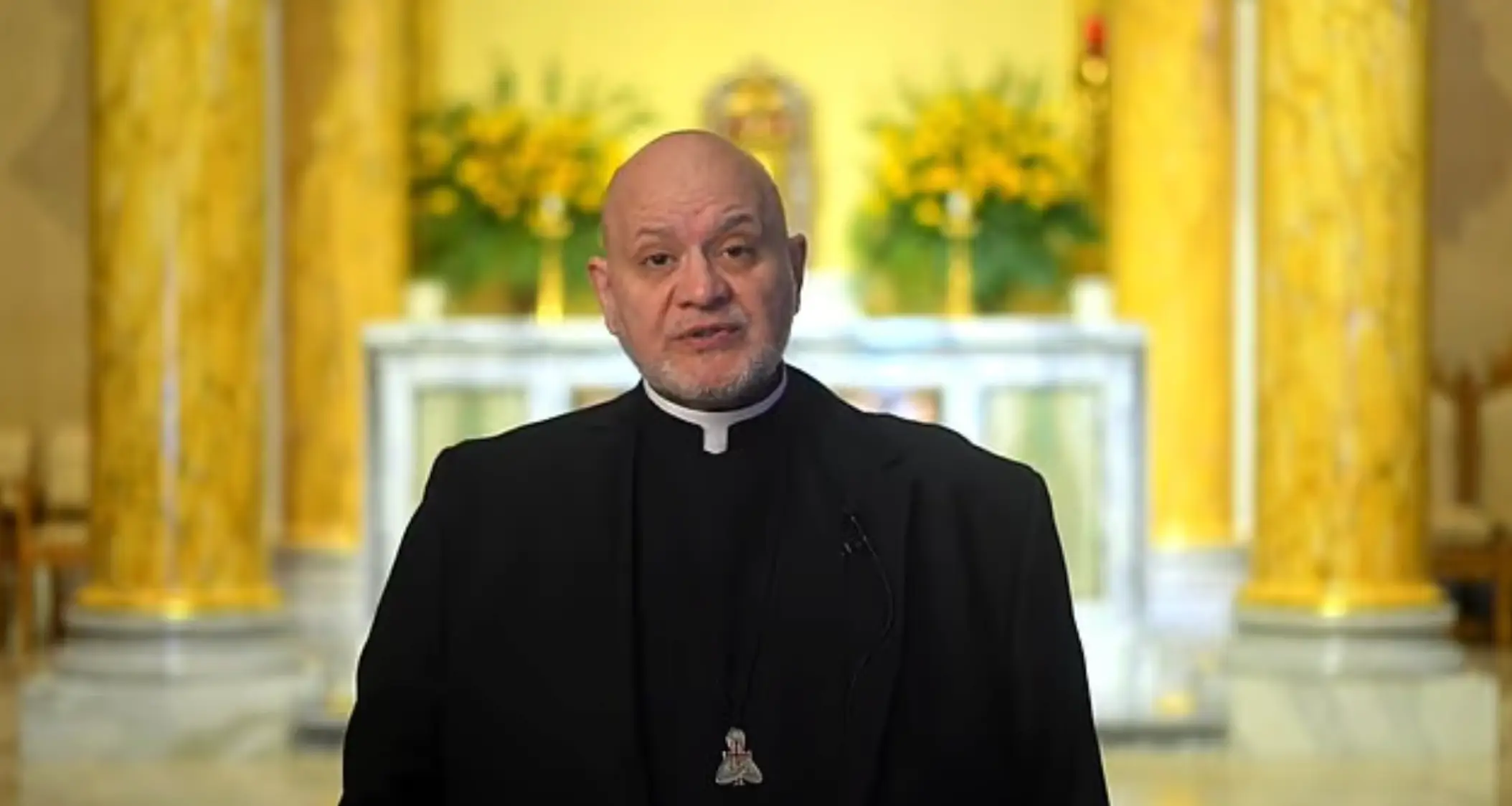 Father Carlos Martins recalled his friend's experience (YouTube/Father Carlos Martins)