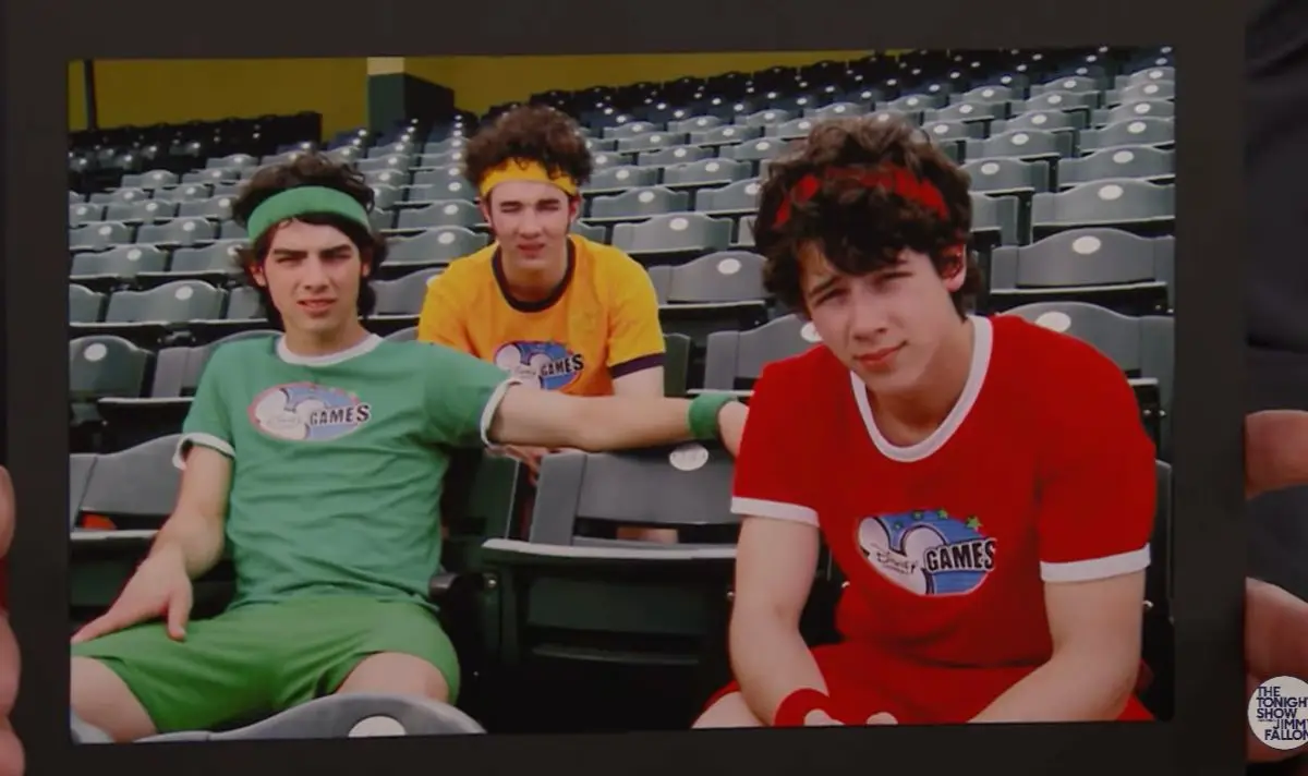 Jimmy Fallon shared a throwback snap from the DC Games. (The Tonight Show Starring Jimmy Fallon/NBC)