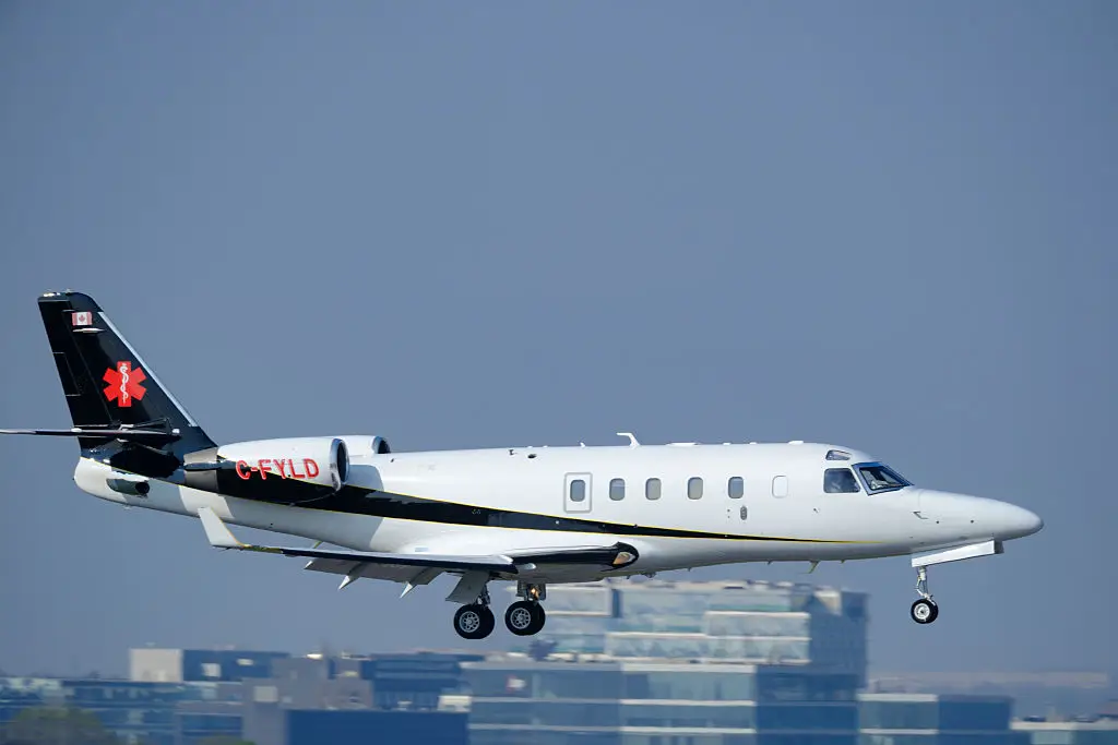 A G100 vanished before debris was found (Photo by Thierry Monasse/Getty Images)