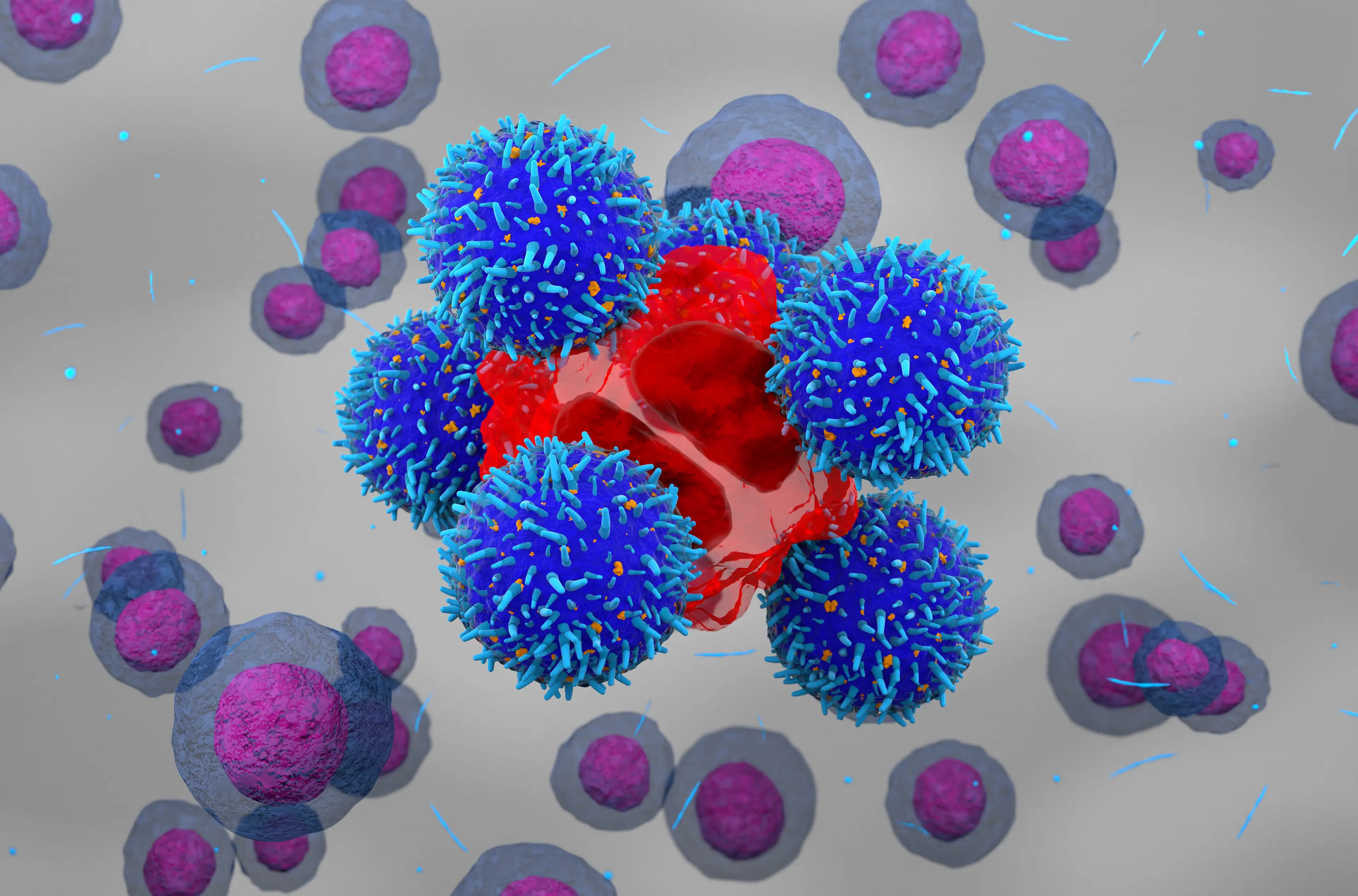 The new therapy drew on CAR-T cell therapy. (Getty Stock Images/ Nemes Laszlo/ Science Photo Library)