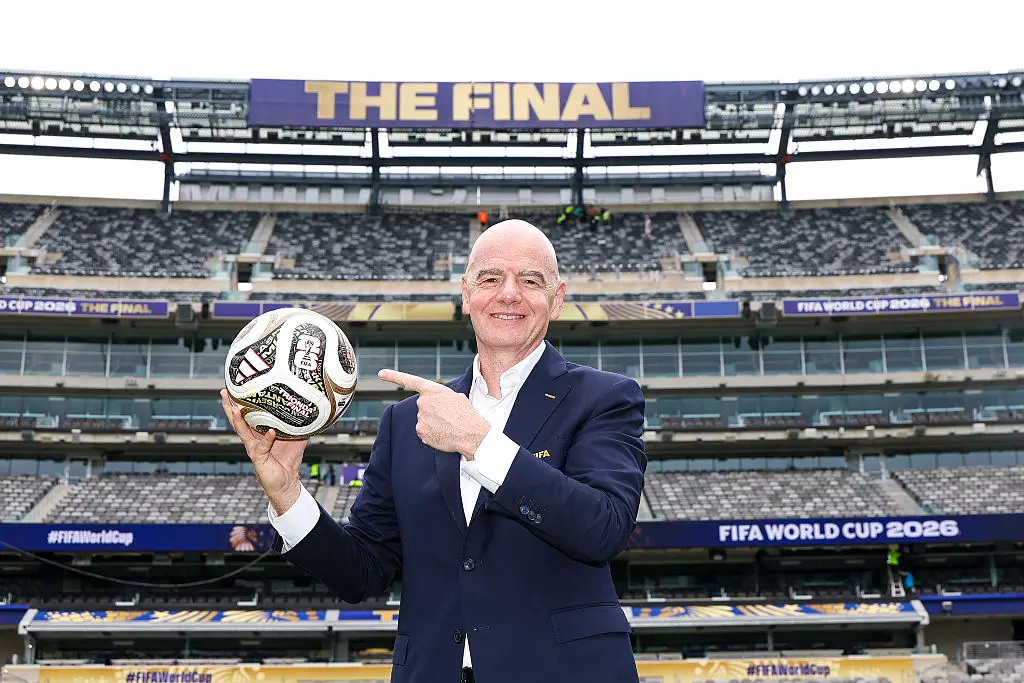 Trump will apparently present the winner with the trophy, which is backed by FIFA (Photo by Dustin Satloff - FIFA/FIFA via Getty Images)