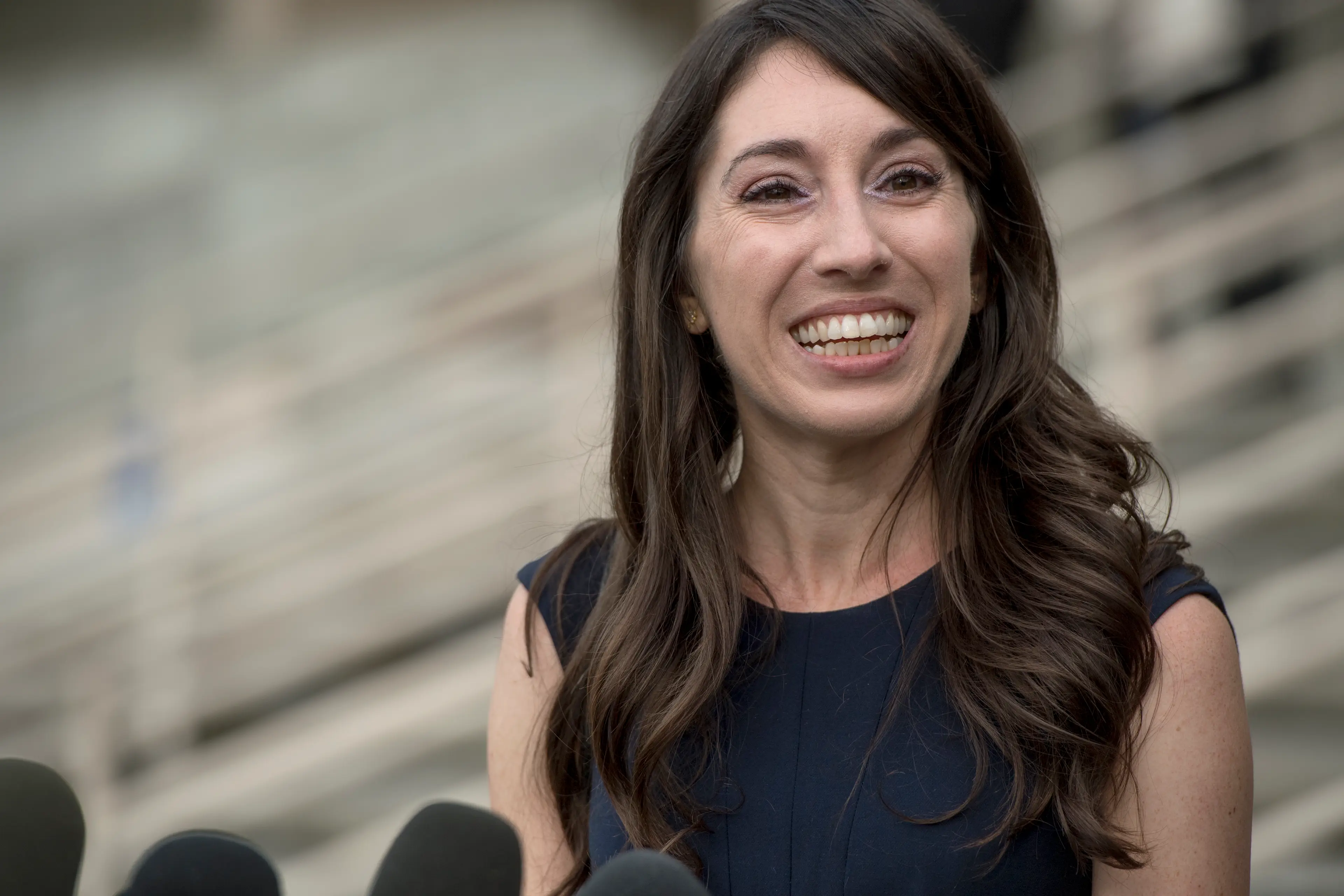 Michelle Hadley now lives a much happier life following her ex's conviction (Jeff Gritchen/Digital First Media/Orange County Register via Getty Images)