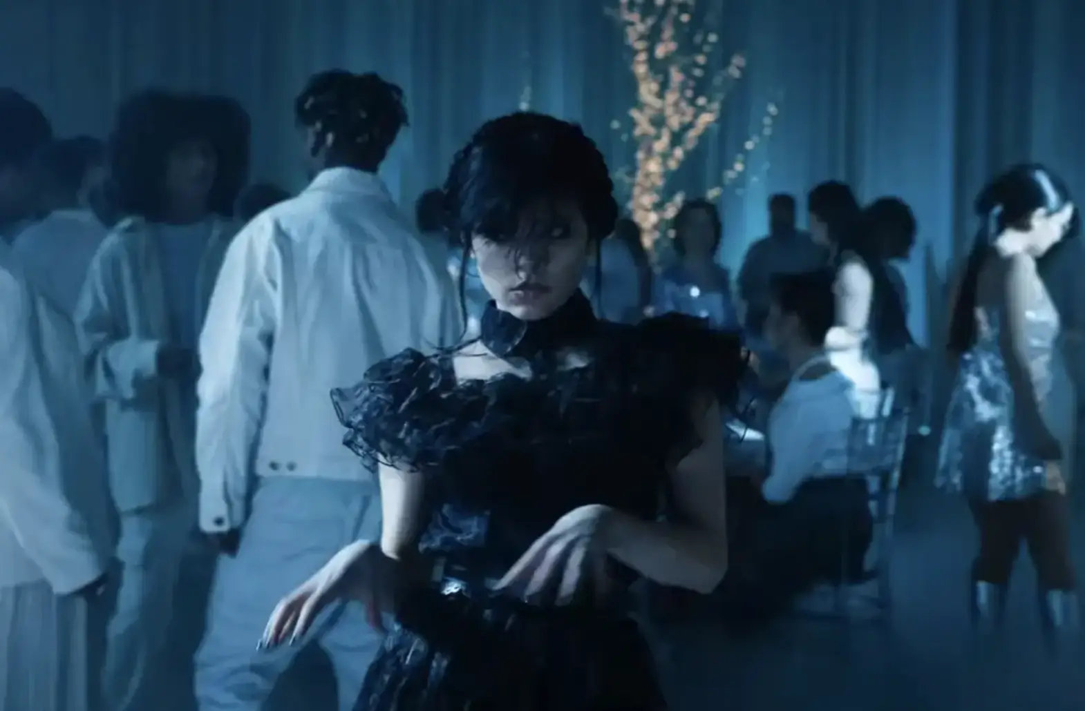 Wednesday's unique dance moves have gone viral.