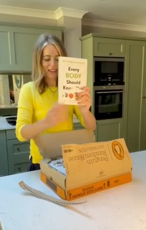 Dr Federica Amati has written a book about health (Instagram/dr.fede.amati)