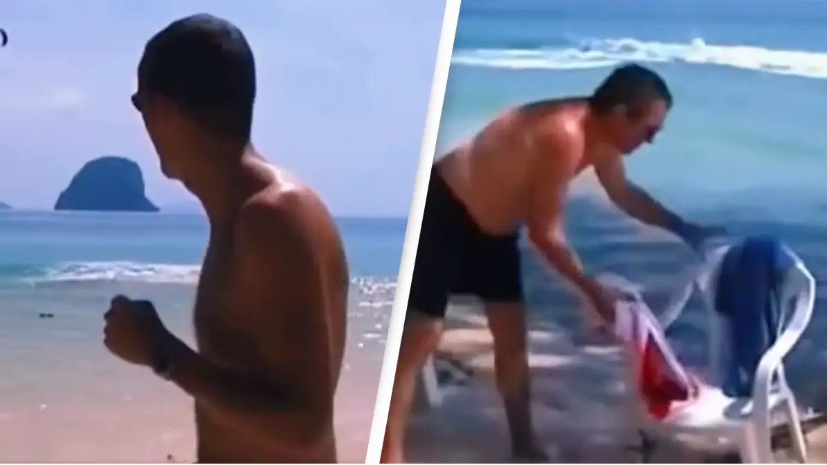 Chilling footage captures the initial waves of ocean tsunami that killed 220,000 people