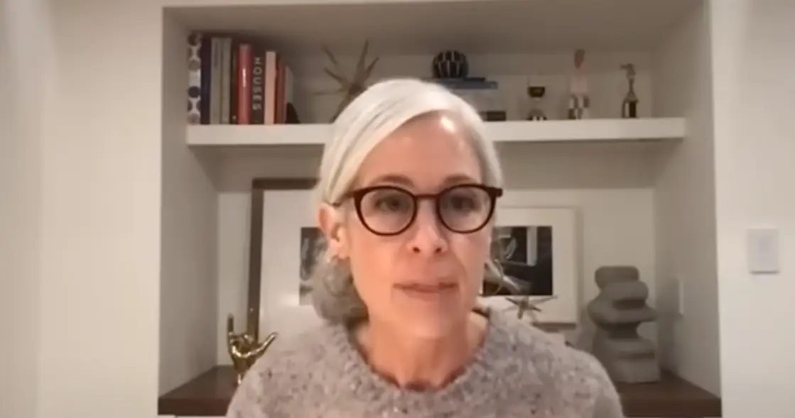 A clip from the town hall has gone viral.