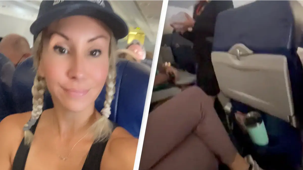 Woman claims she was ‘shamed’ and asked to cover up on a flight for wearing inappropriate outfit