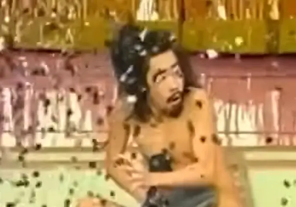 Hamatsu was suddenly faced with a live studio audience (Hulu)