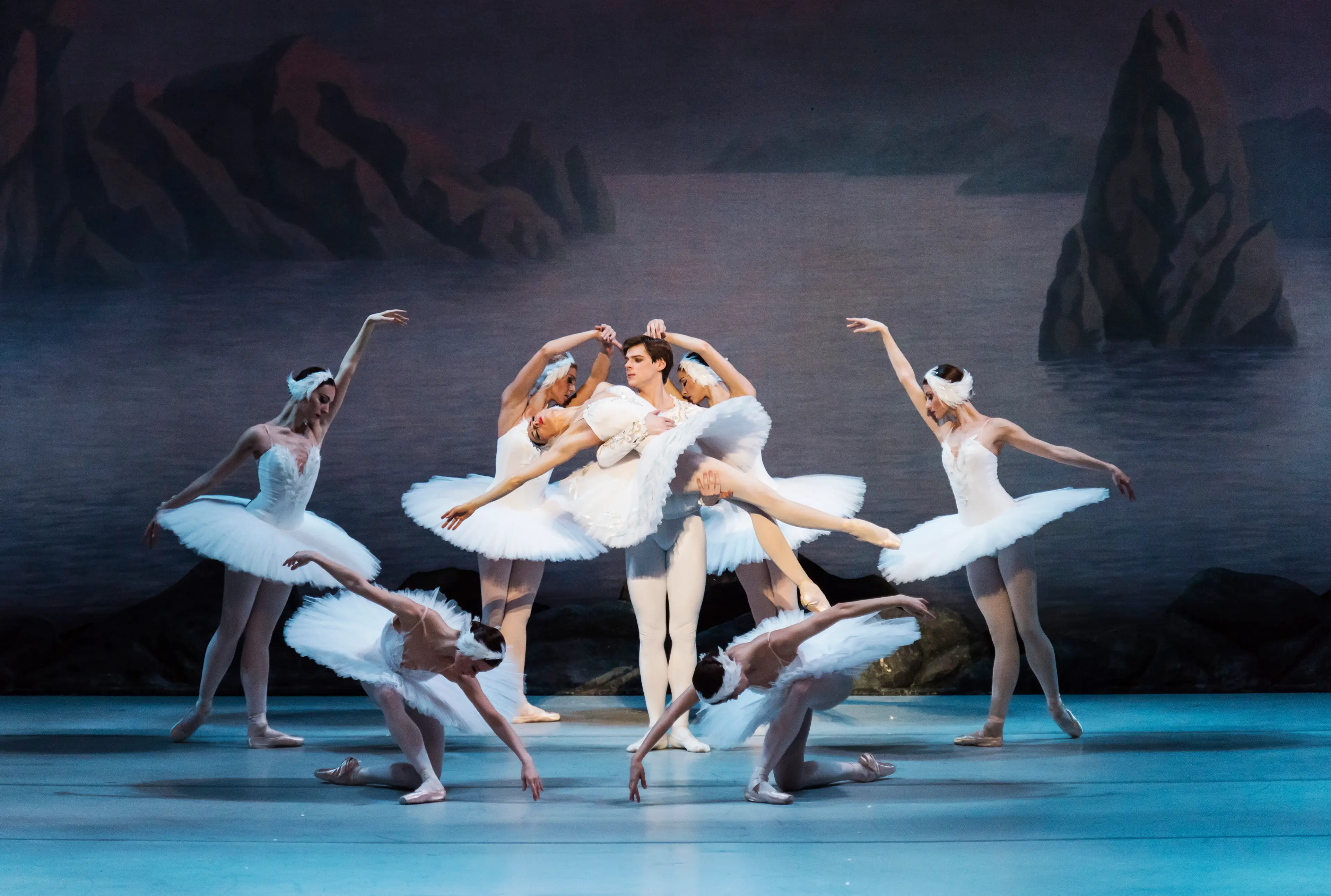 Shklyarov was a principal dancer. (Jack Vartoogian/Getty Images)