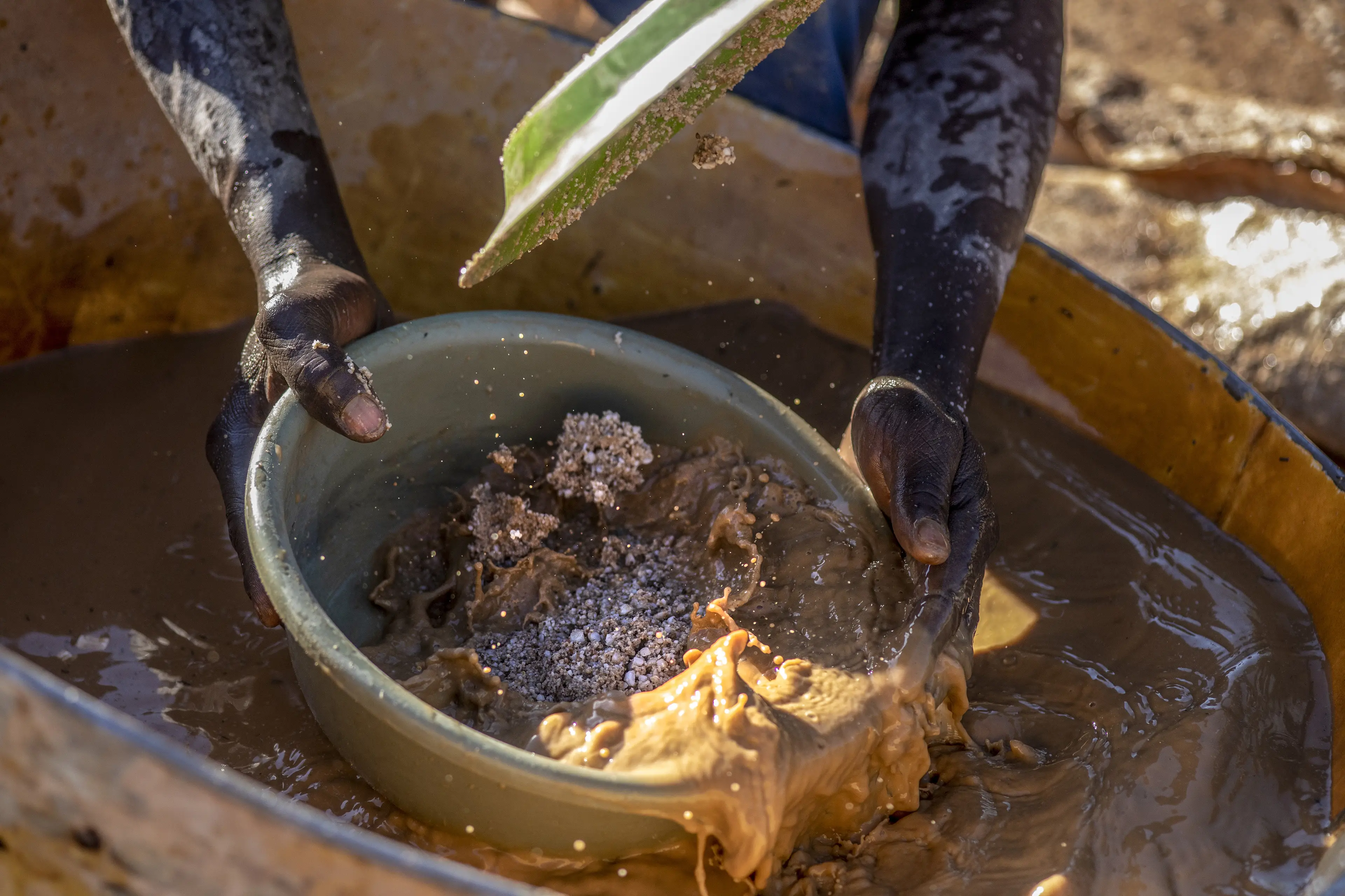 Who wouldn't love stumbling upon $83 billion worth of gold? (Getty Images/ Cynthia R Matonhodze/Bloomberg) 