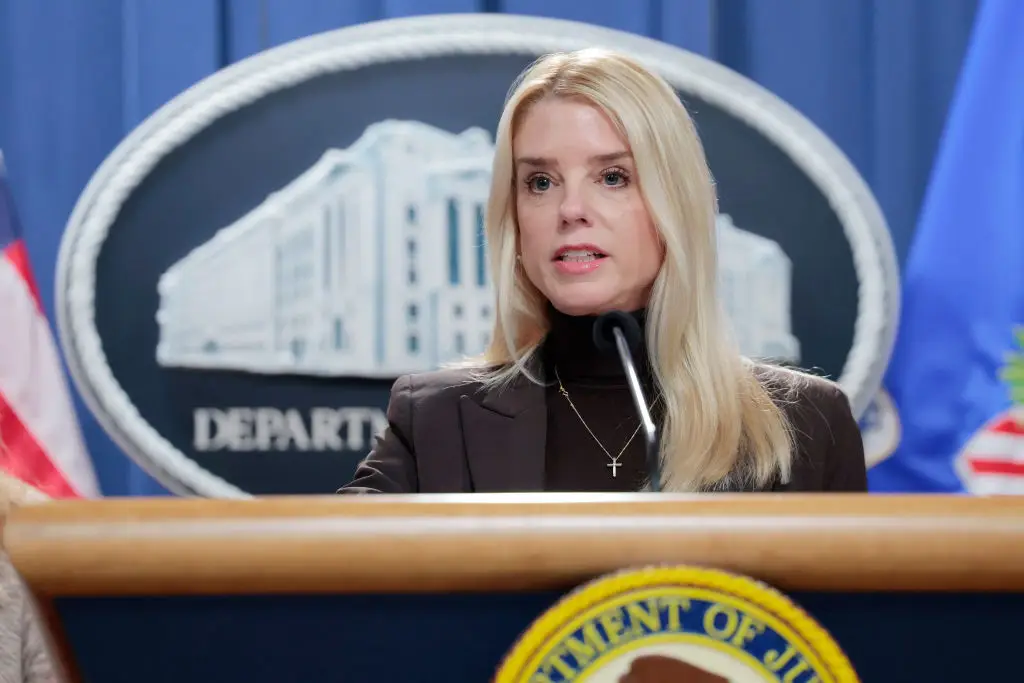 Pam Bondi has released the files (Anna Moneymaker/Getty Images)