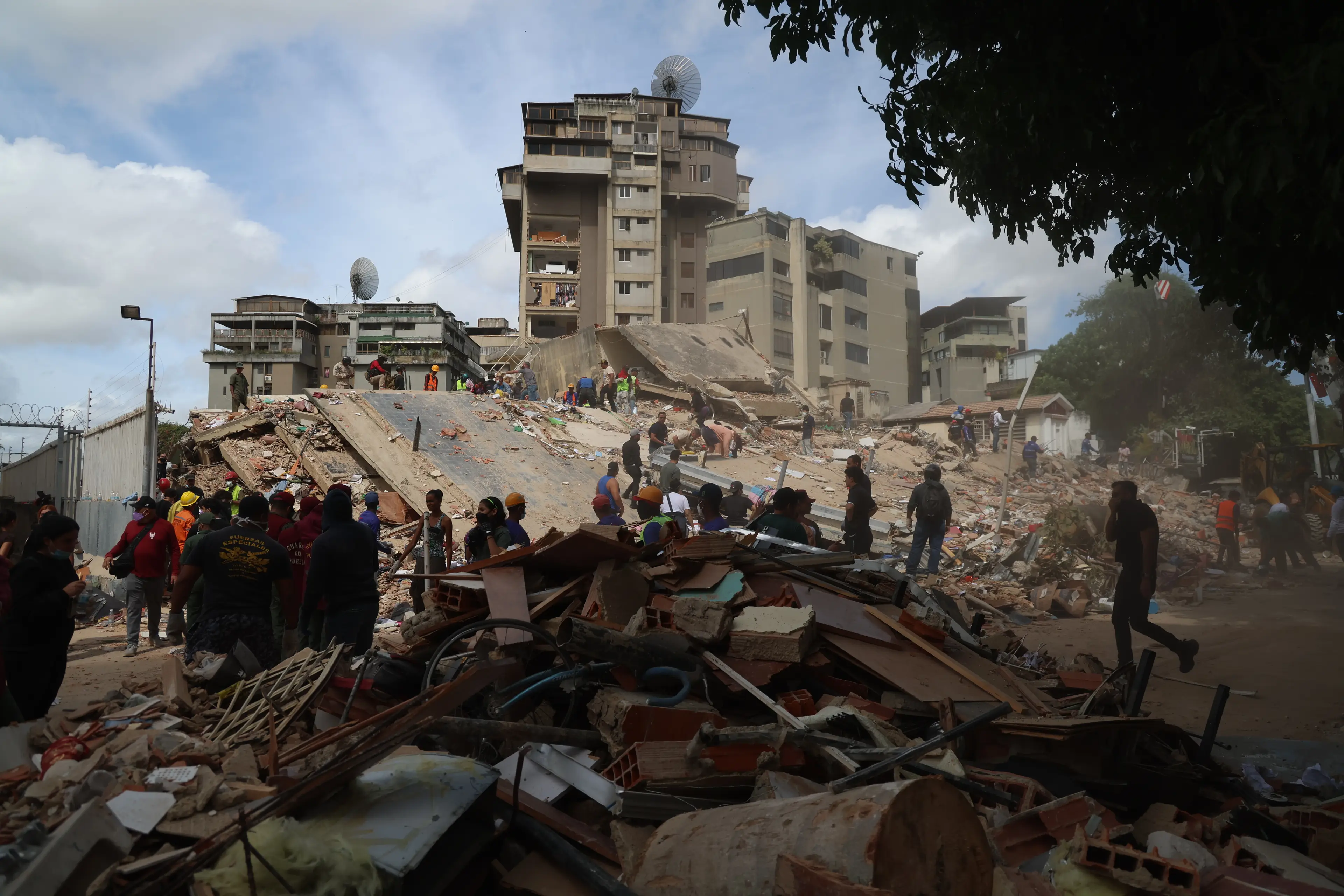 A double earthquake has devastated Venezuela (Edilzon Gamez/Getty Images)
