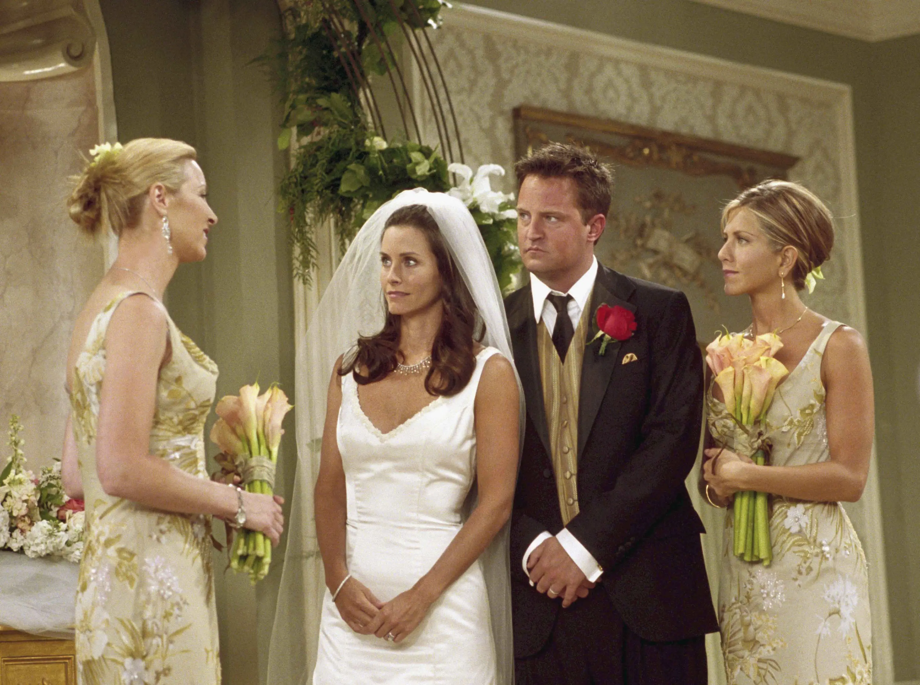 Perry went straight back to rehab after shooting the wedding episode (Danny Feld/NBCU Photo Bank)