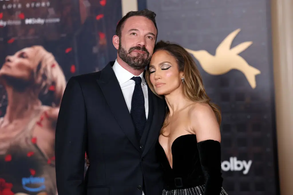 Ben Affleck and Jennifer Lopez pictured back in February last year (Monica Schipper/Getty Images)