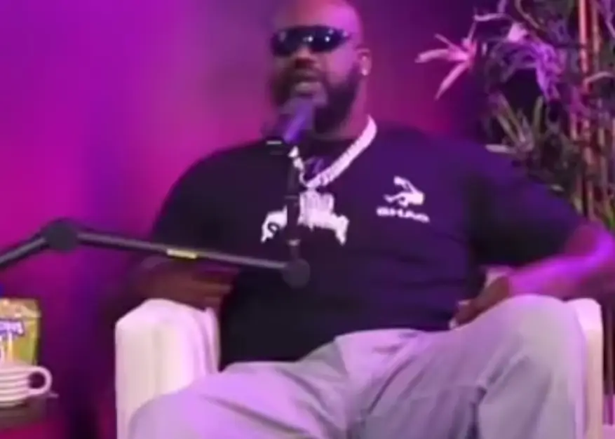 Shaq landed himself in hot water (YouTube/Unapologetically Angel)