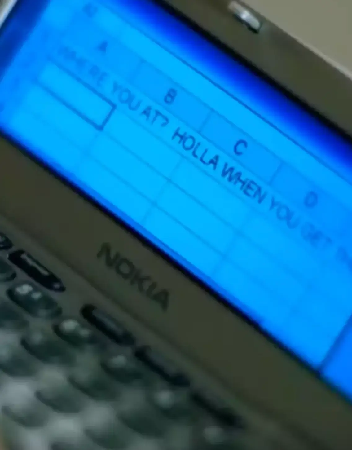 The text has become a meme over the years.