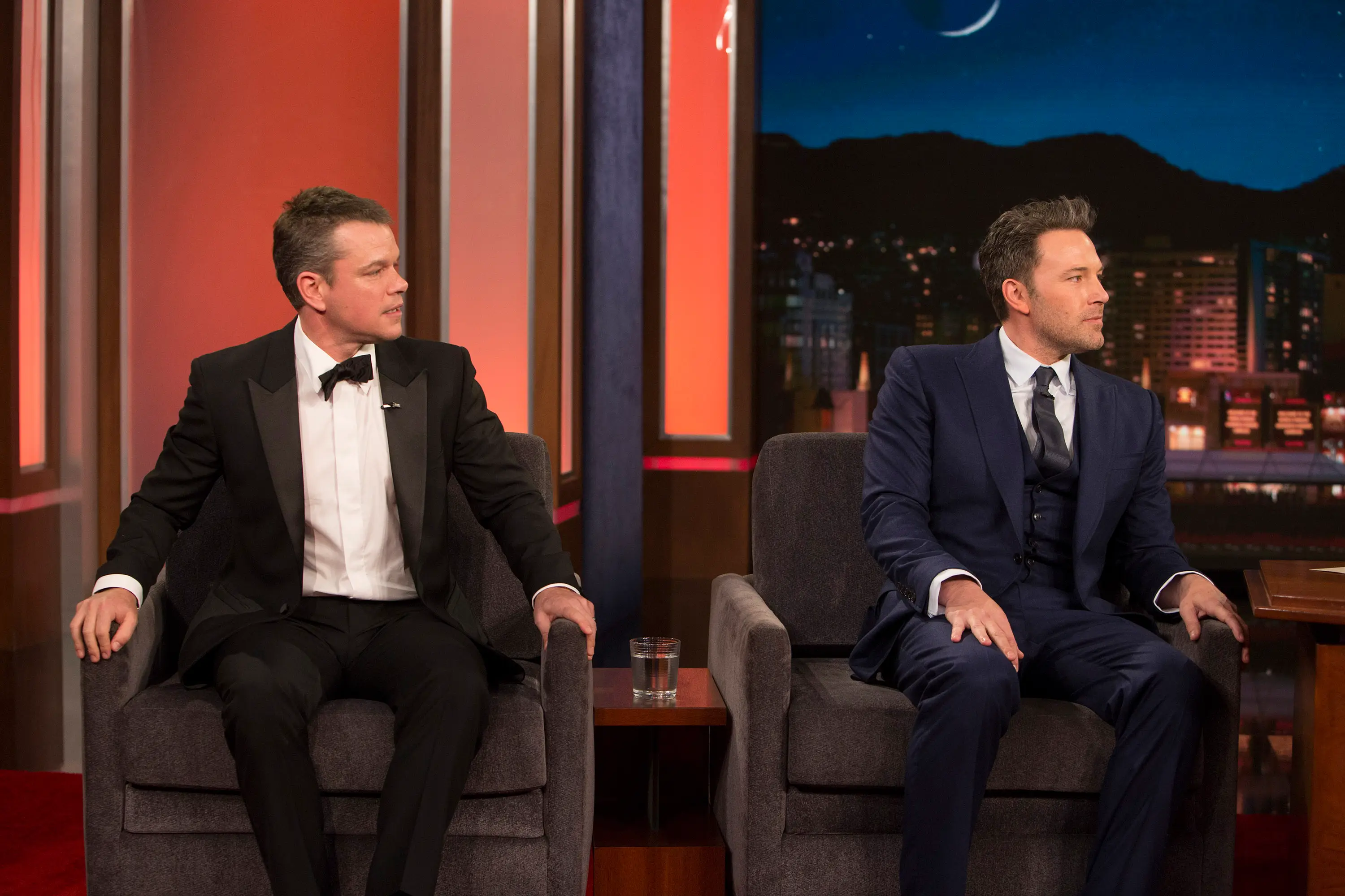 Matt Damon and Ben Affleck offered to help Jimmy Kimmel's staff.