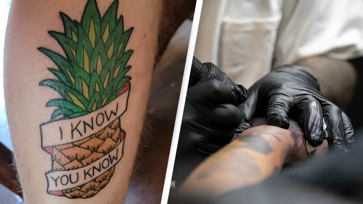 Man left horrified after discovering tattoo in tribute to favorite TV show has unfortunate double meaning