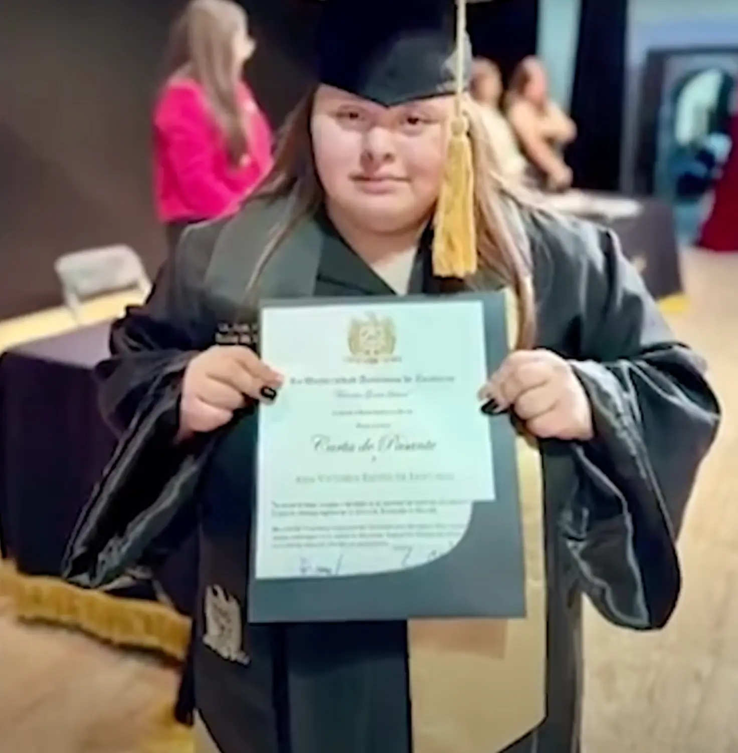 The young woman wants to do more than just practice law in the future (NTRTV/YouTube)