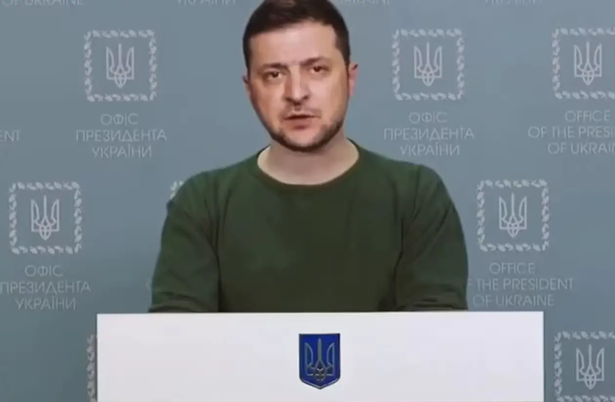 A Deepfake of President Zelenskyy.