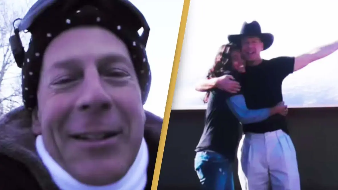 Bruce Willis' wife shares video of the moment she 'fell in love with him' 15 years ago