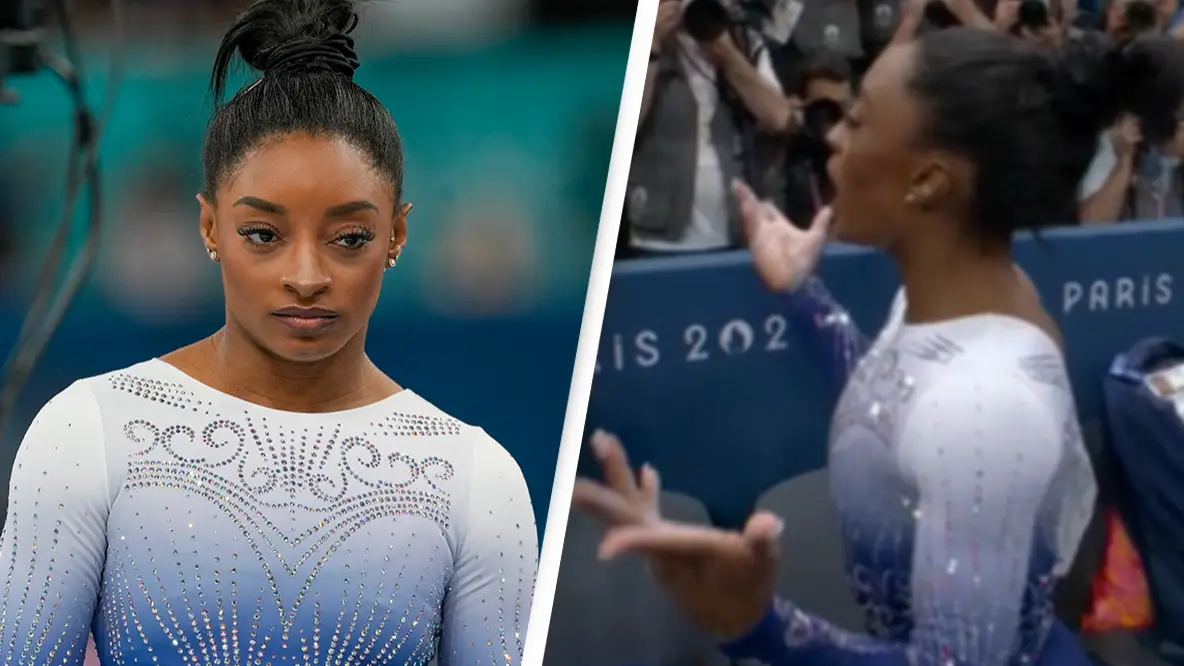 Simone Biles hits out at Olympic crowd after major mistake costs her a medal
