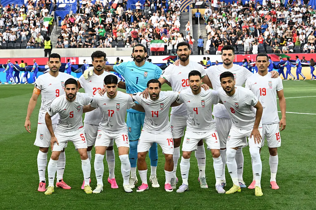 The coach of Iran's World Cup team said it was ordered to leave the U.S. and return to its training base in Mexico only a few hours after opening its politically charged tournament by playing to a 2-2 draw with New Zealand on Monday night. (Photo by Shaun Clark/ISI Photos/ISI Photos via Getty Images)