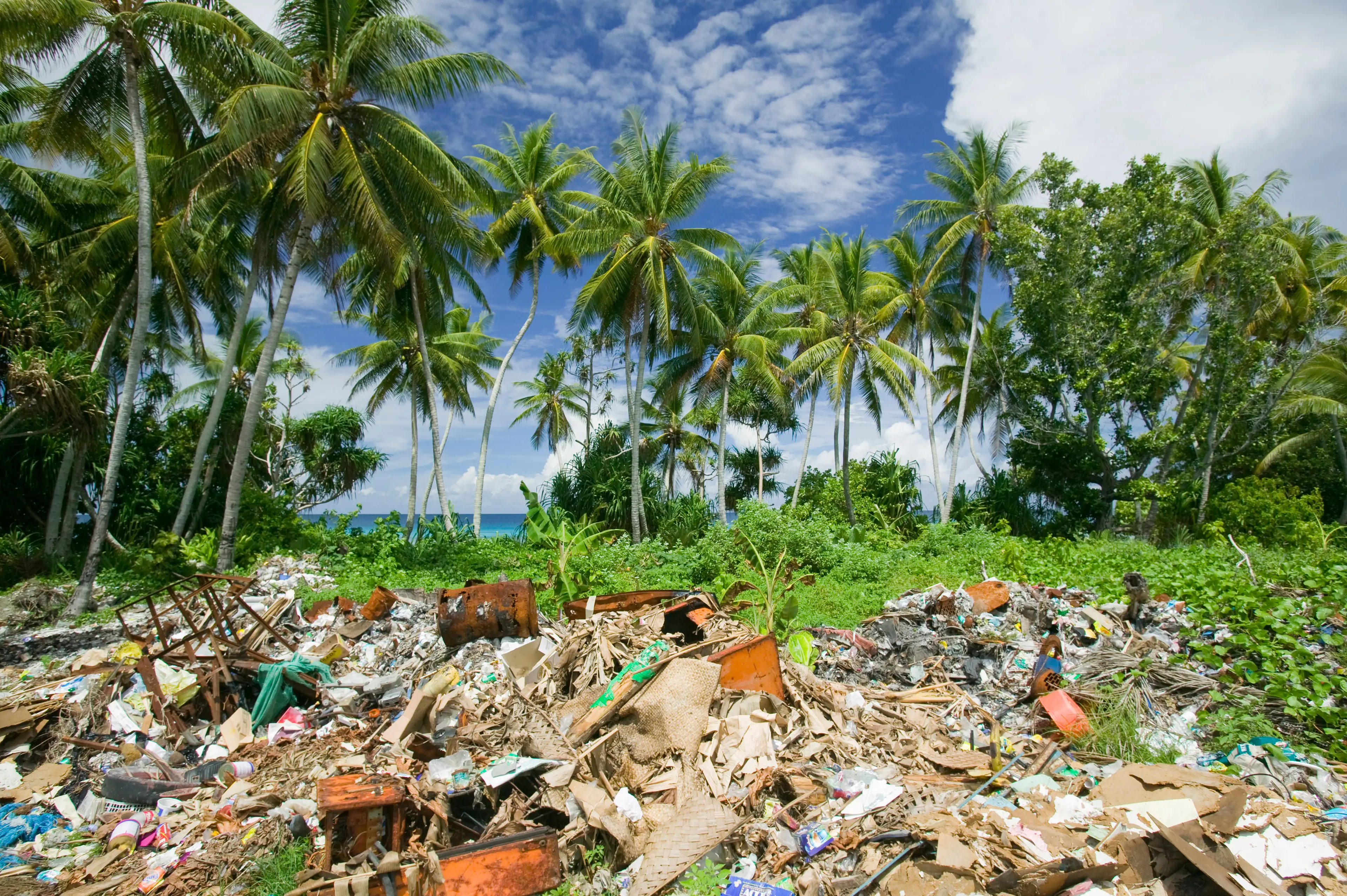 The Pacific island of Tuvalu is facing devastation as a result of the climate crisis and rising sea levels.