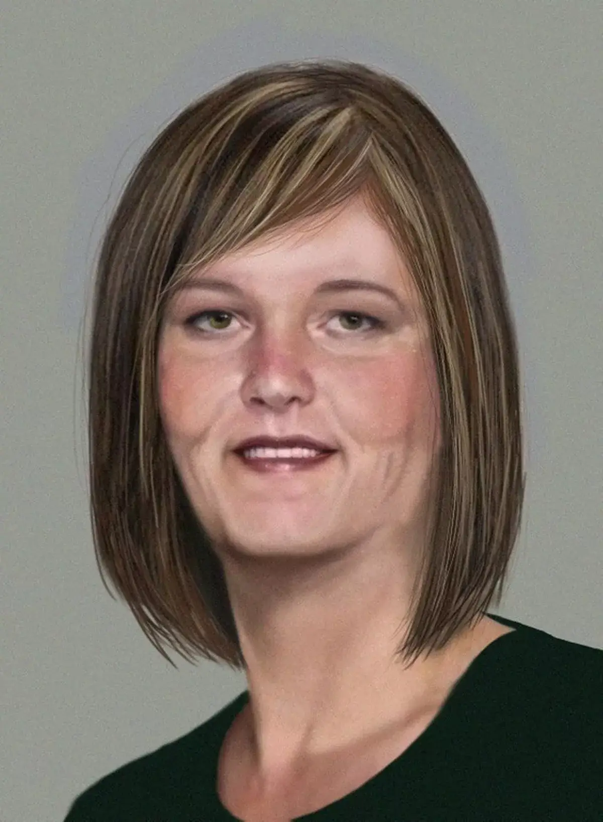 The FBI appeal also included aged up images of Bradley to better help people identify the missing woman. (FBI)