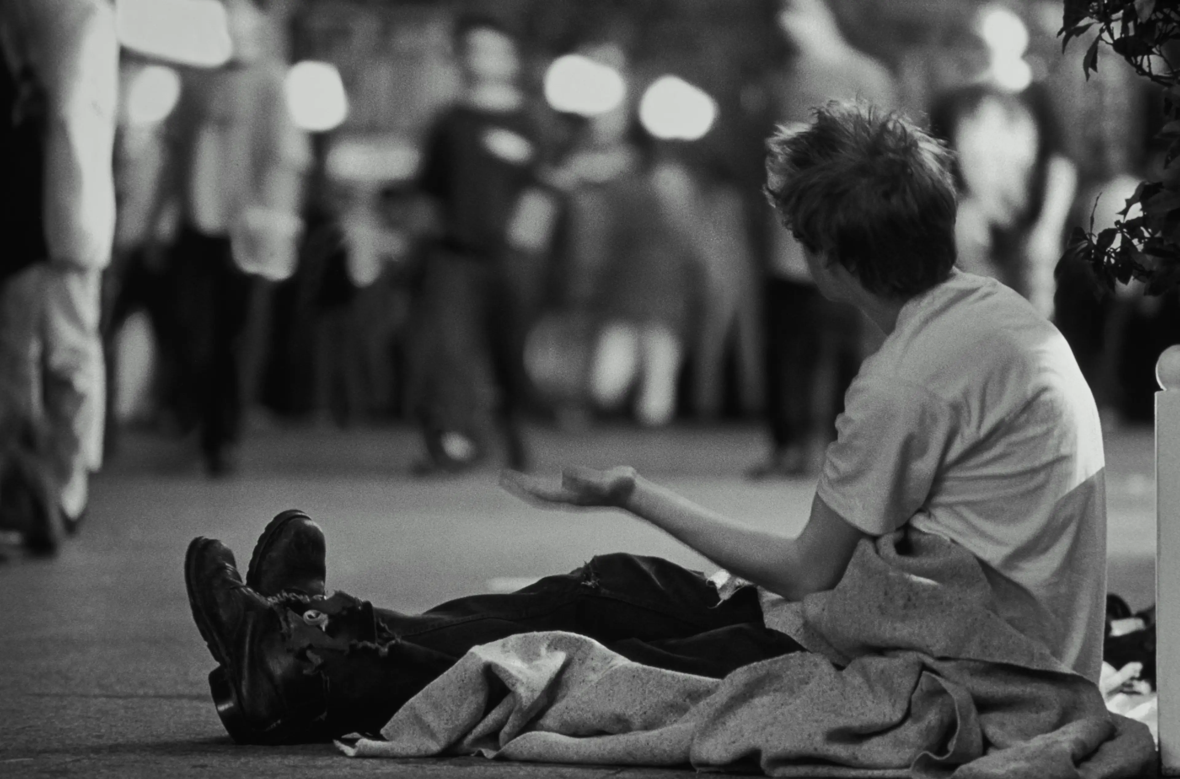 Bharat begs on the streets on the streets of Mumbai (Getty Stock Photo)