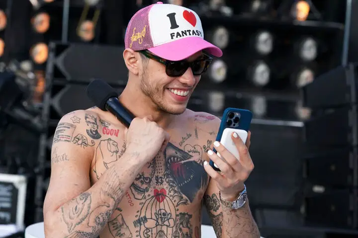 Pete Davidson has always been well known for his impressive tattoo collection (Jeff Daly/NBC/NBCU Photo Bank via Getty Images)