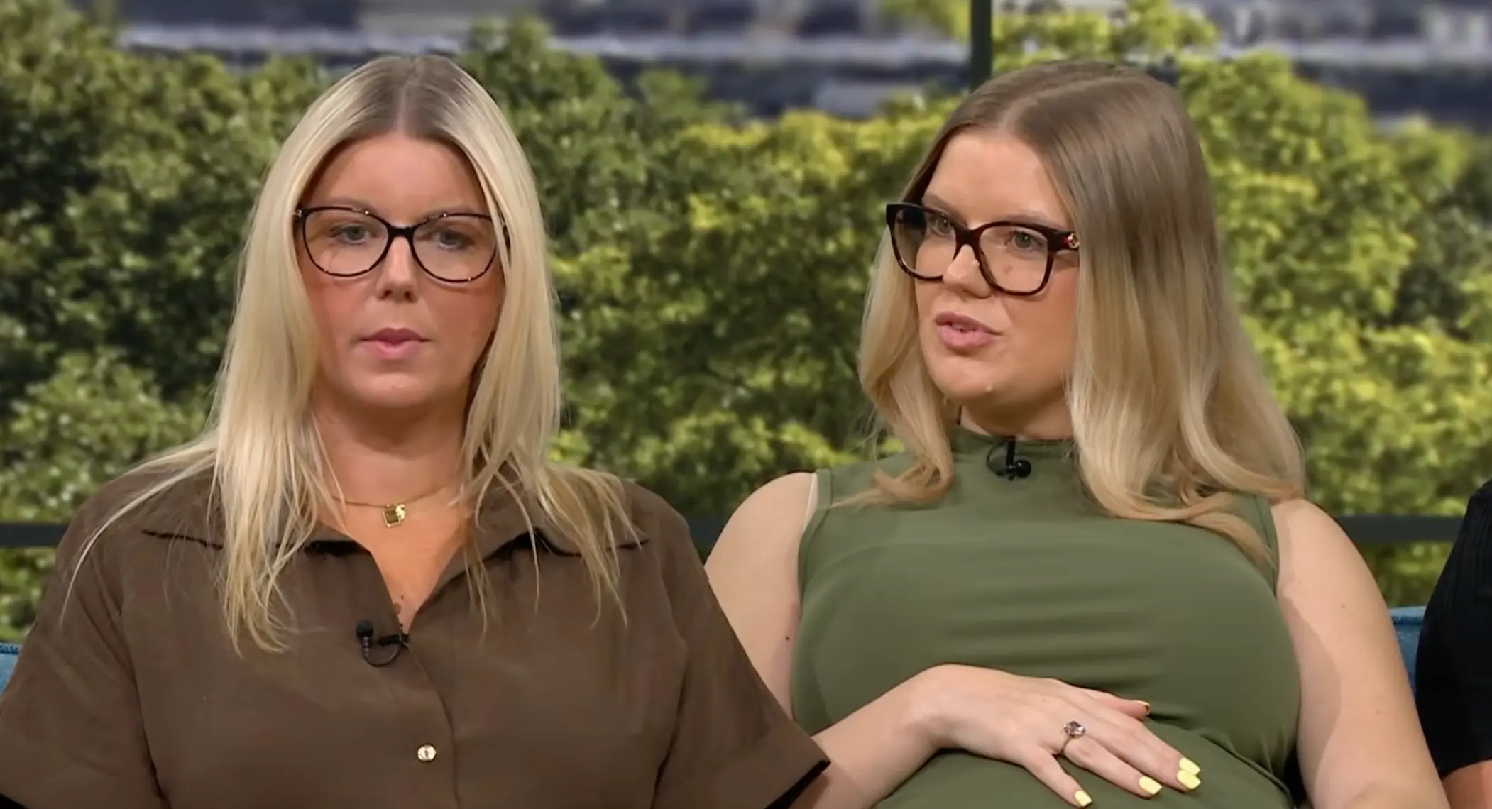 Kelly’s womb was transplanted to her sister Lauren in 2025 (This Morning/YouTube)