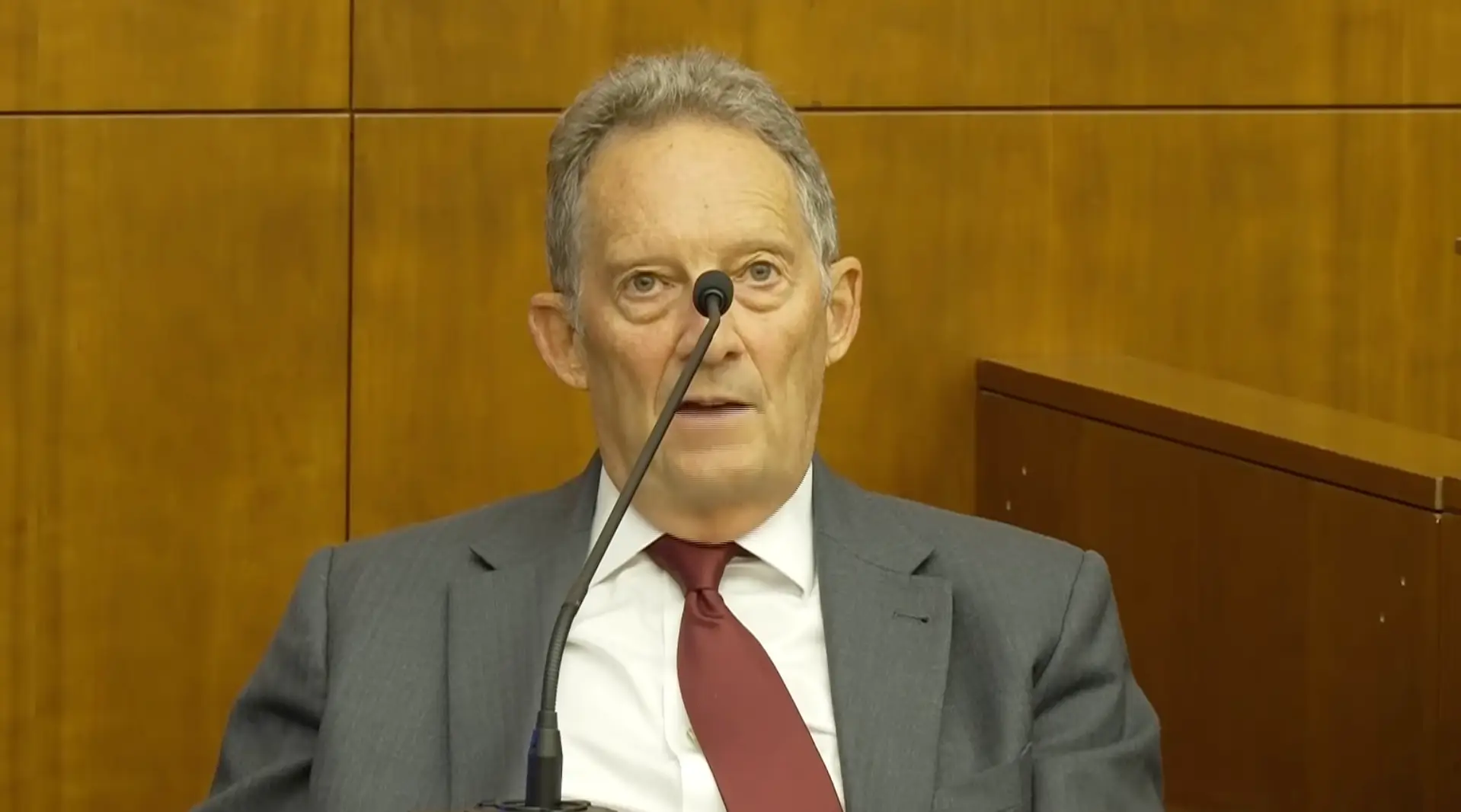 Forensic psychologist Kirk Heilbrun was called as a prosecution rebuttal witness (Court TV)