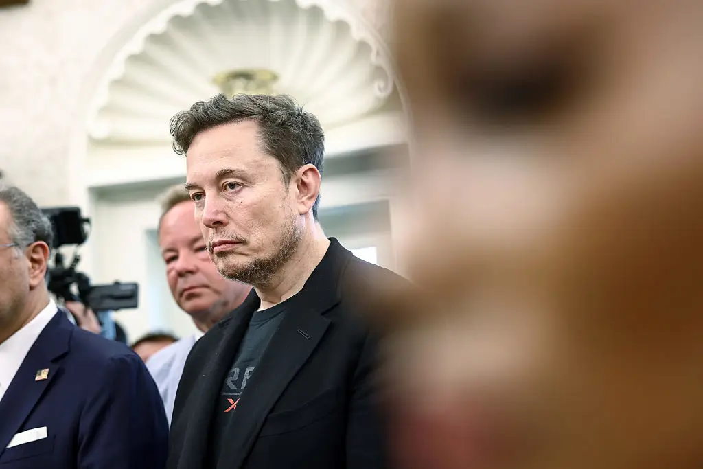Musk breaking into the $500 billion comes just days after he was named in the Epstein files (Jim Lo Scalzo/EPA/Bloomberg via Getty Images)
