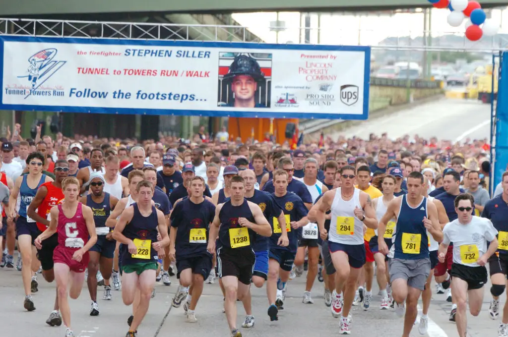 Stephen Siller passed away on 9/11, and his route was turned into a charity remembrance event (Photo by Todd Maisel/NY Daily News Archive via Getty Images)