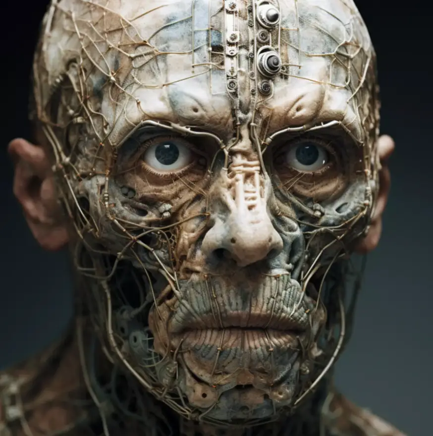 A truly terrifying prediction. (UNILAD/Midjourney)