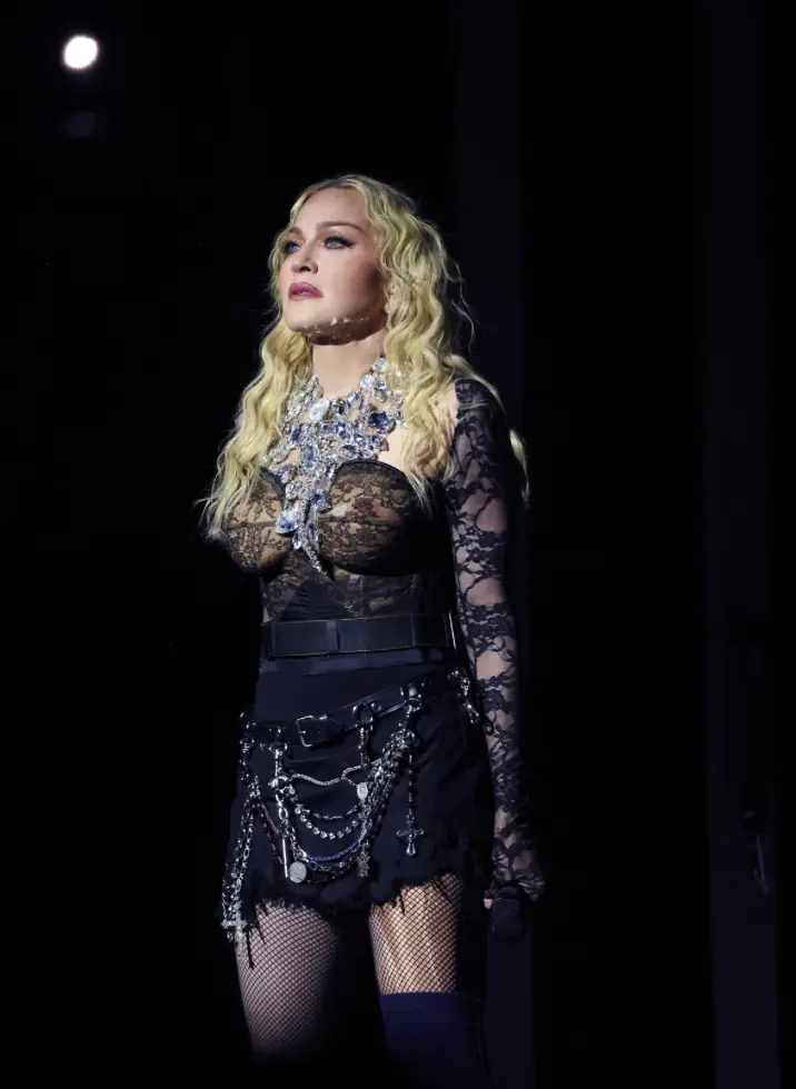 The lawsuit claims Madonna turned up late.