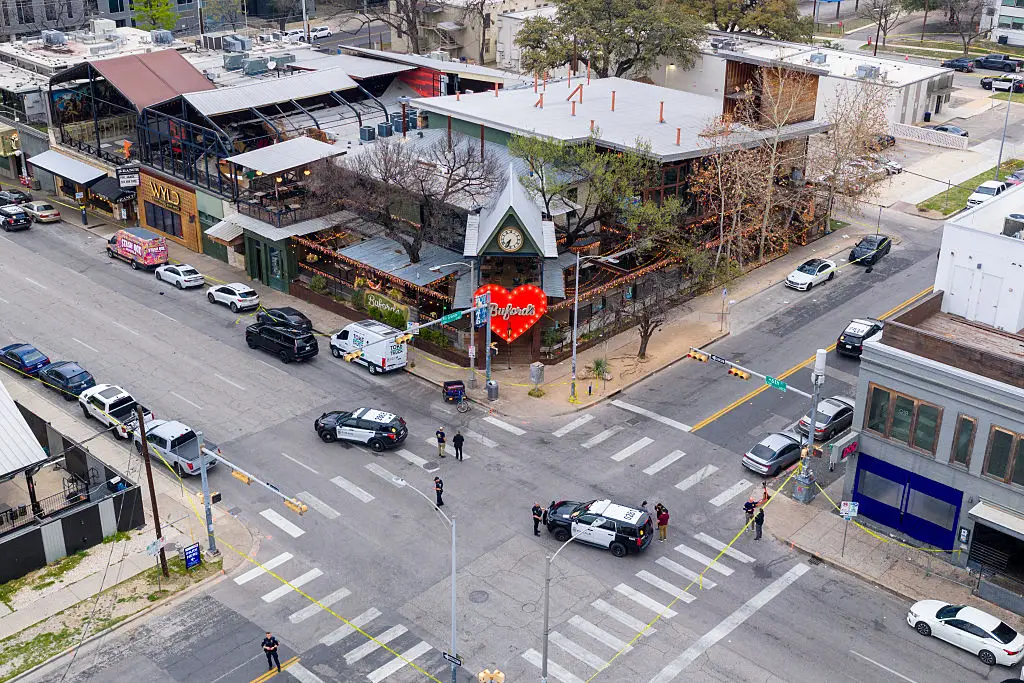 14 people were injured in the shooting (Brandon Bell/Getty Images)