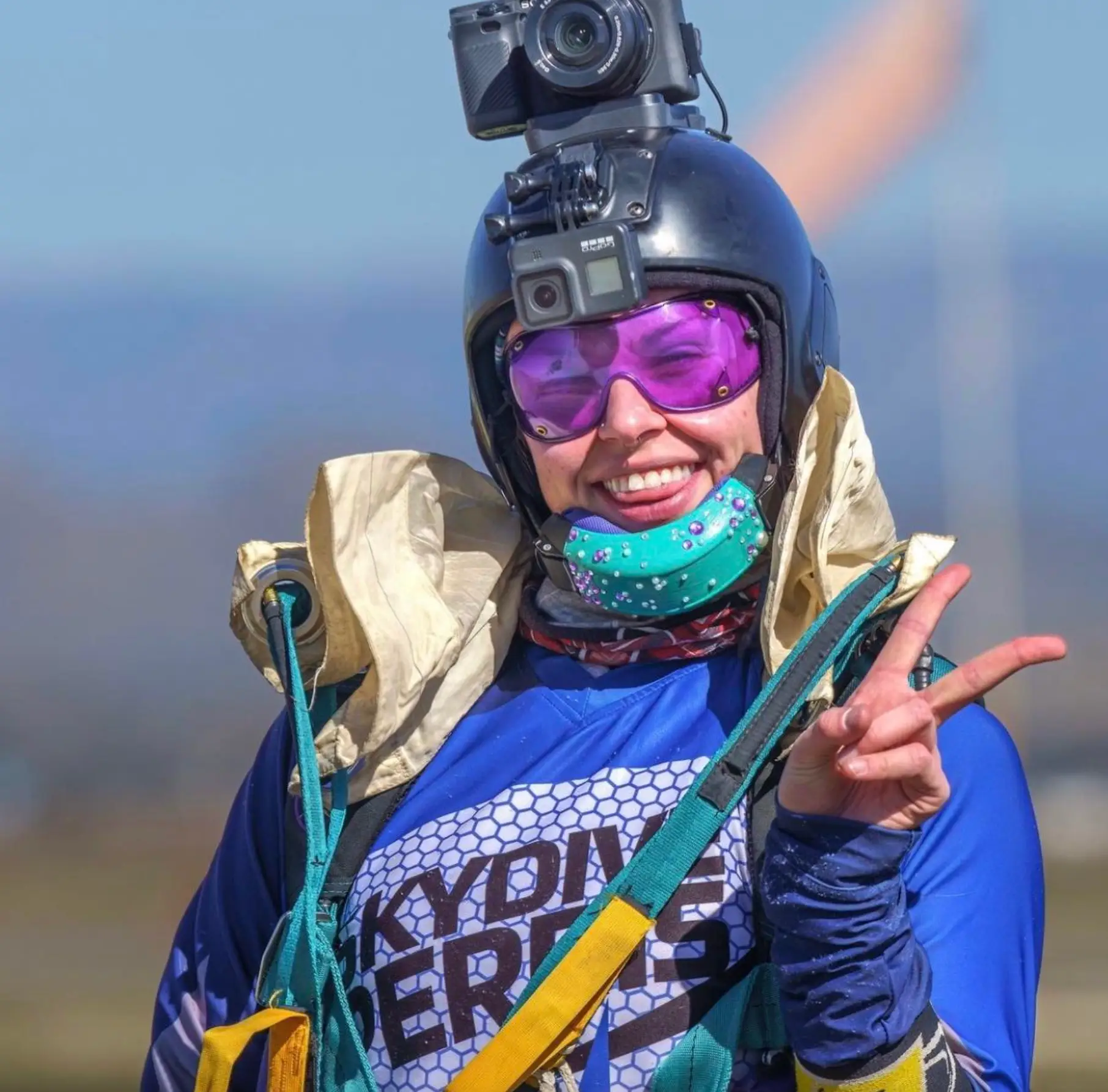 LaRiccia died after encountering a miniature tornado while airborne. (Facebook/Devrey LaRiccia)