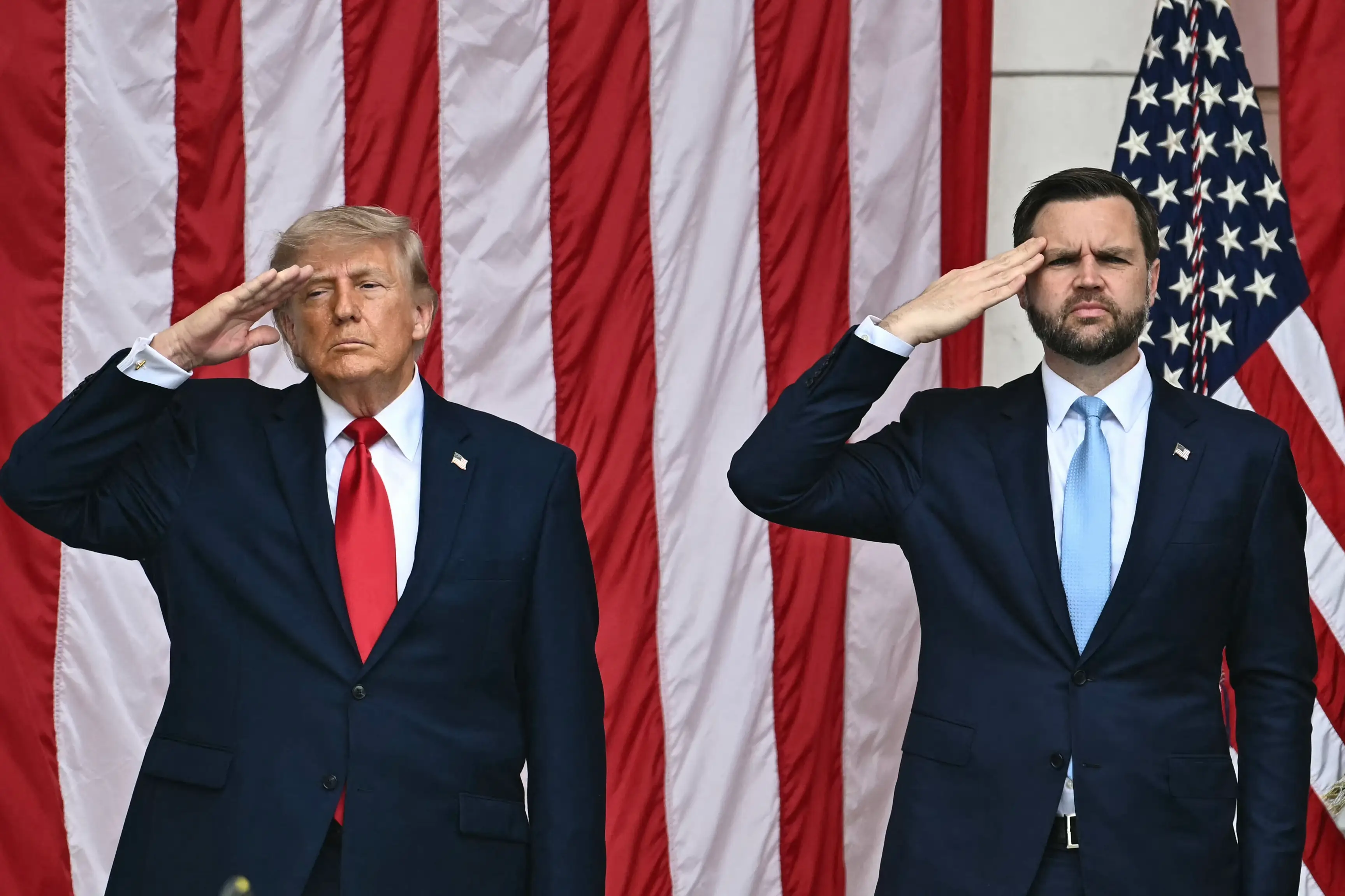 One popular theory is for Trump to serve as JD Vance's Vice President (Kent NISHIMURA / AFP via Getty Images)