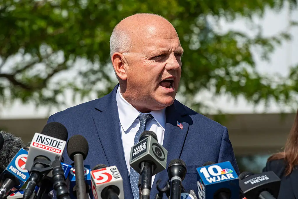 Plymouth County District Attorney Timothy Cruz hasn't decided if to retry Clancy or not (JOSEPH PREZIOSO / AFP via Getty Images)