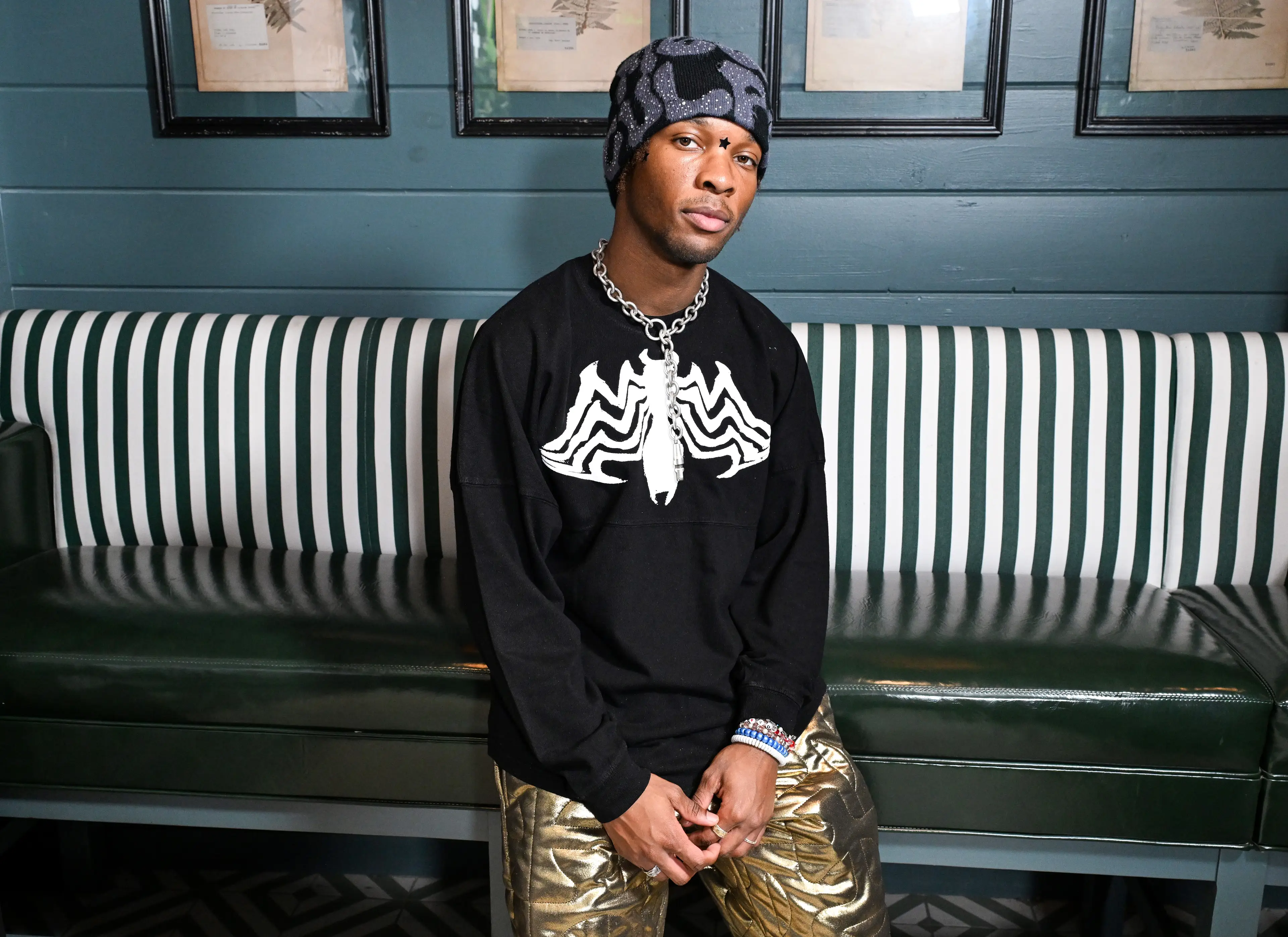 Singer d4vd, real name David Anthony Burke, is said to be cooperating with police (Michael Kovac/Getty Images for Support + Feed)