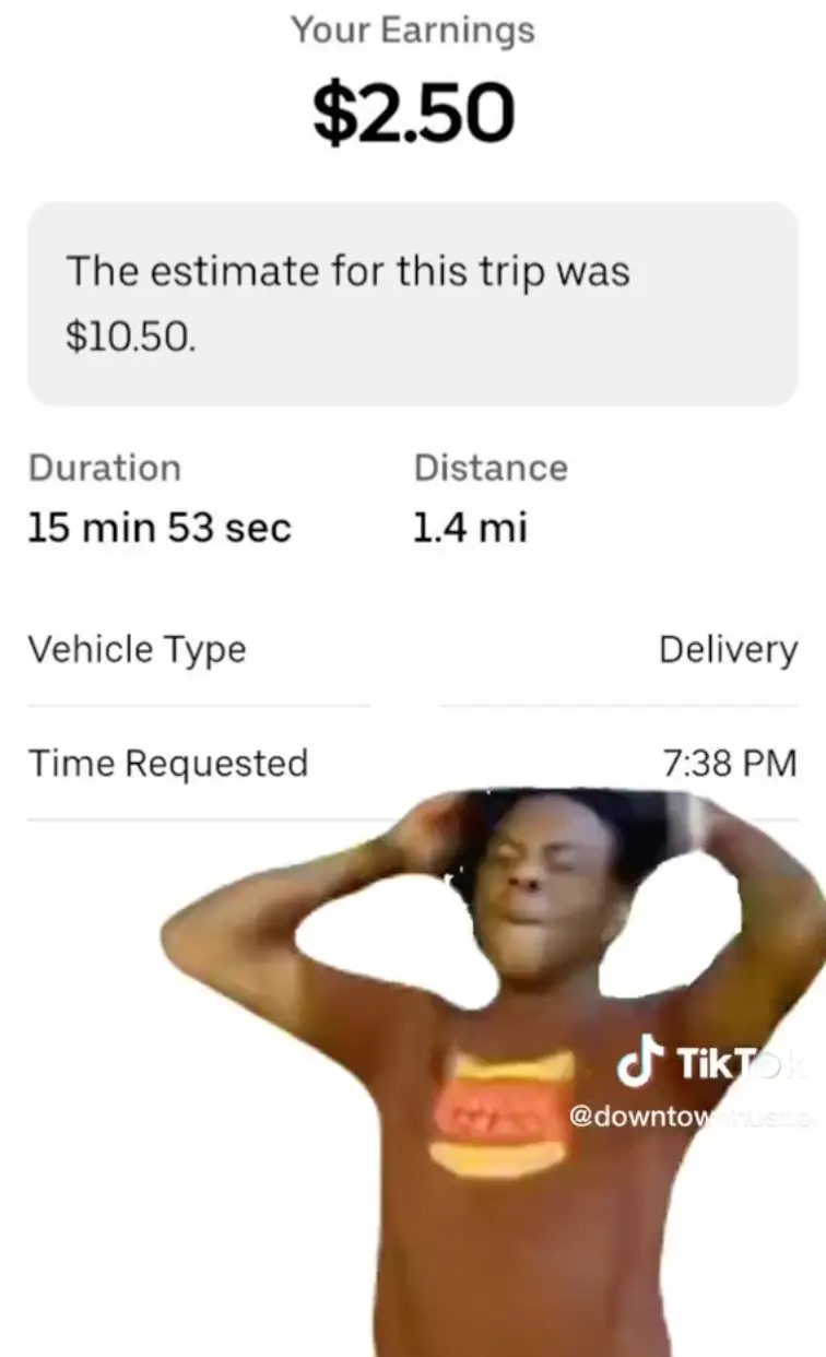 Jack has faced some customers 'pulling' their tip at the last minute.