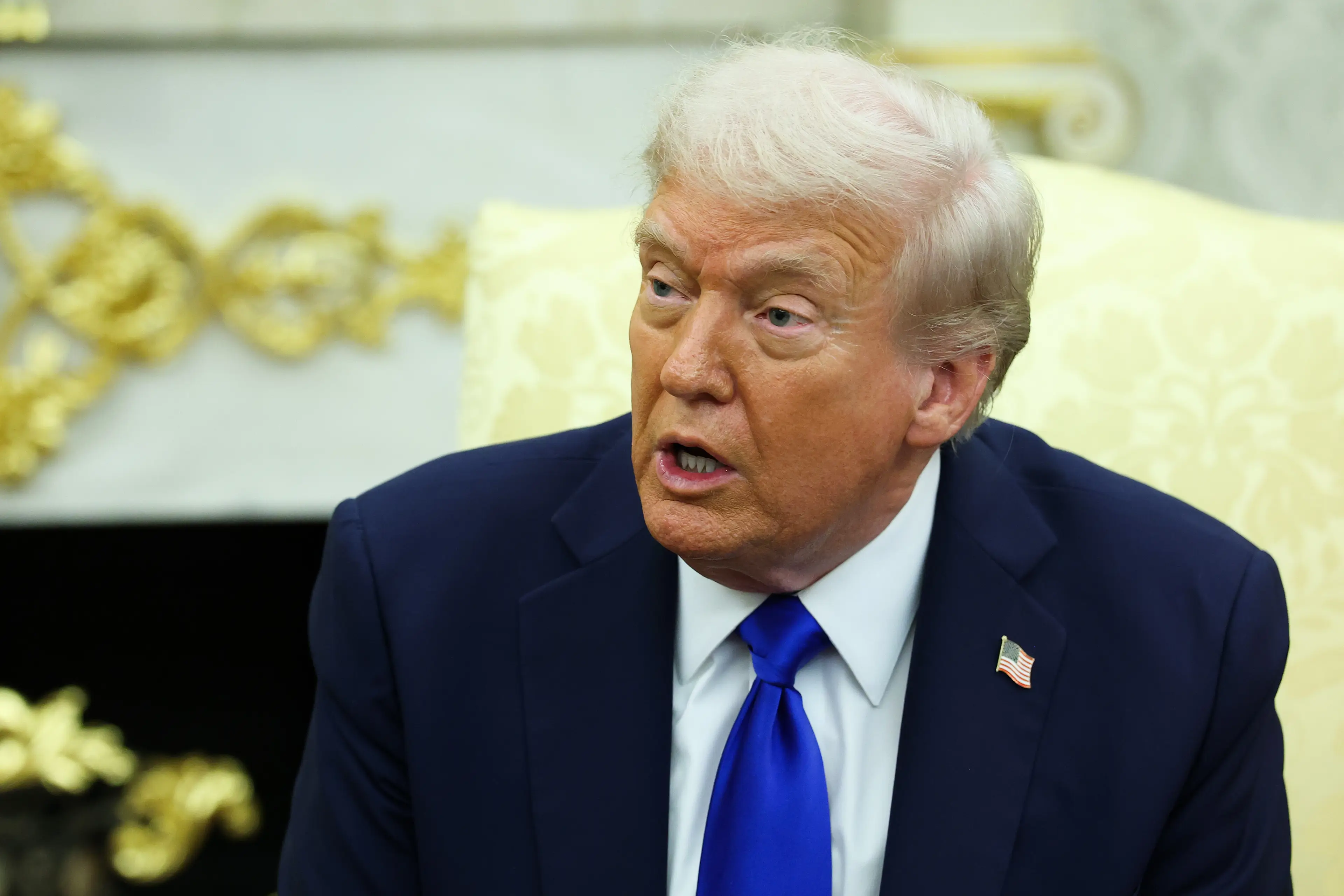 A warning has been issued to Donald Trump (Anna Moneymaker/Getty Images)