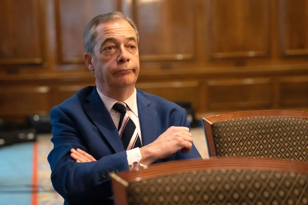 Nigel Farage is leader of the controversial, right-wing Reform UK Party (Carl Court/Getty Images)