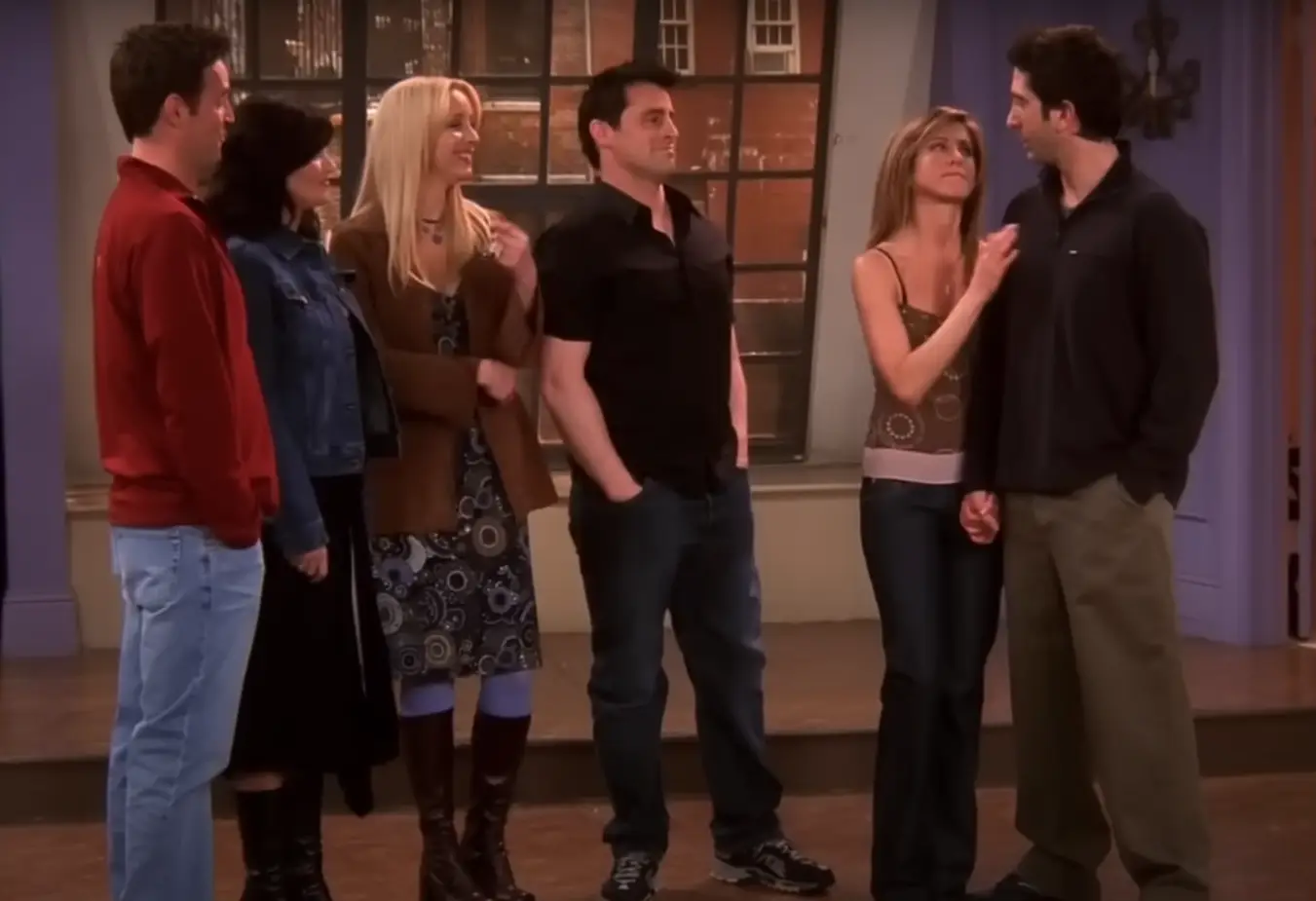 Matthew Perry worked with his Friends co-stars for ten years.