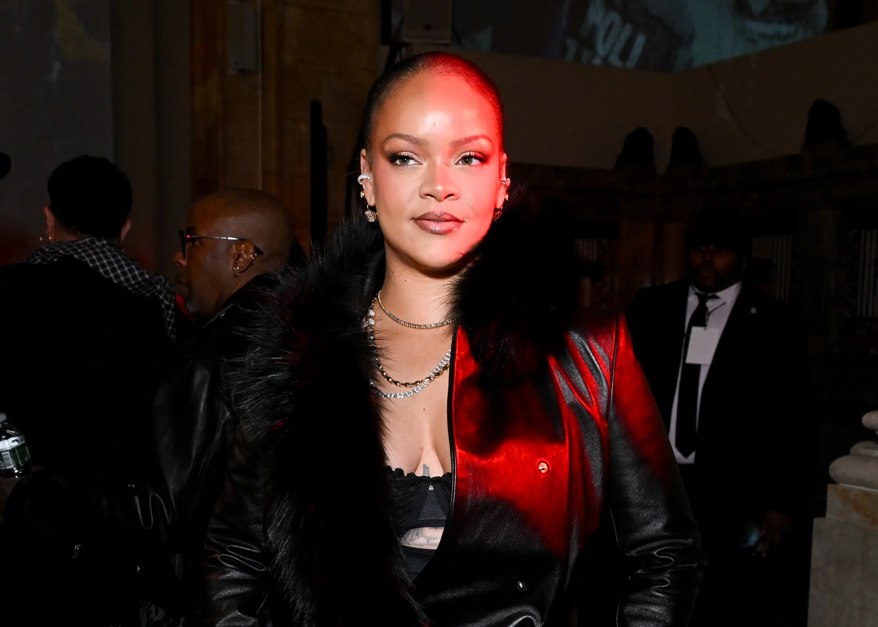 Rihanna was at home as the shots were fired (Gilbert Flores/WWD via Getty Images)