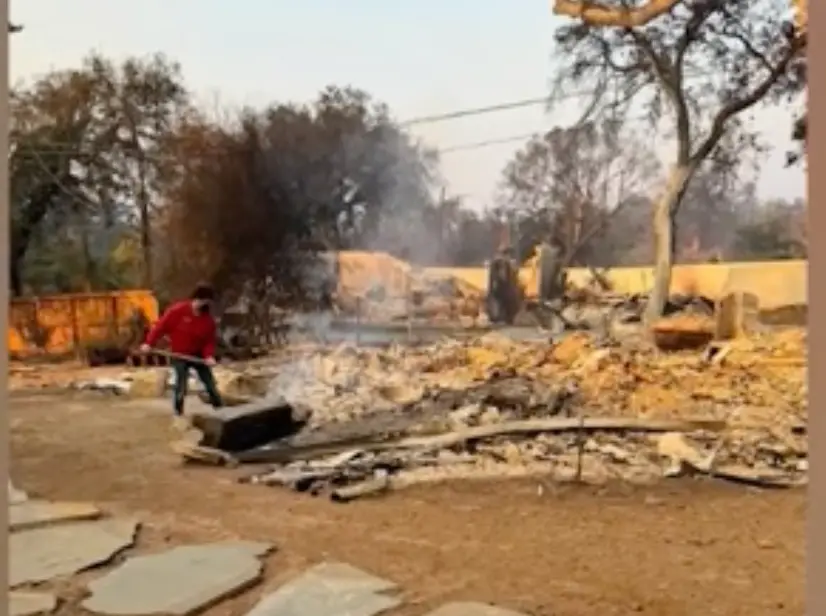 Mandy Moore's home was lost to the Eaton Fire (CNN/Instagram/Mandy Moore) 