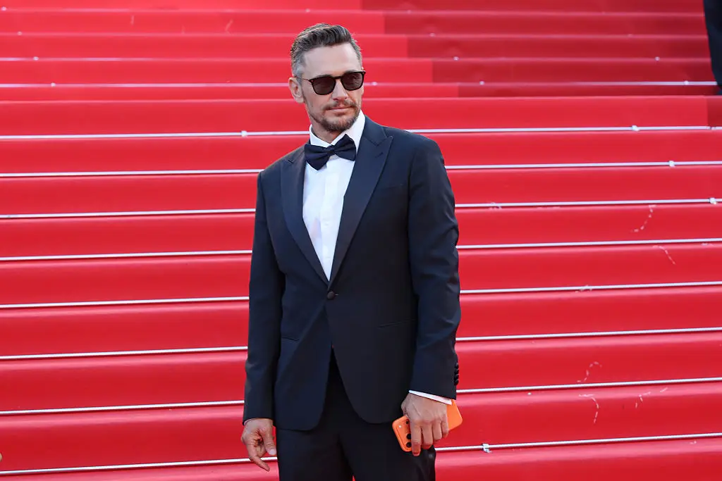 Franco also posed for some solo shots  (Photo by Amy Sussman/Getty Images)