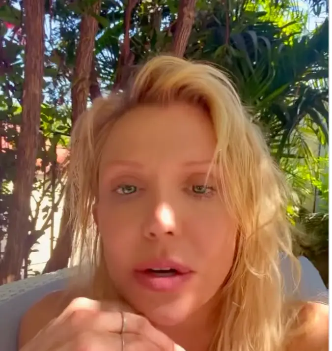 Courtney Love told her followers that she 'almost died' in 2019 (Instagram/@courtneylove)
